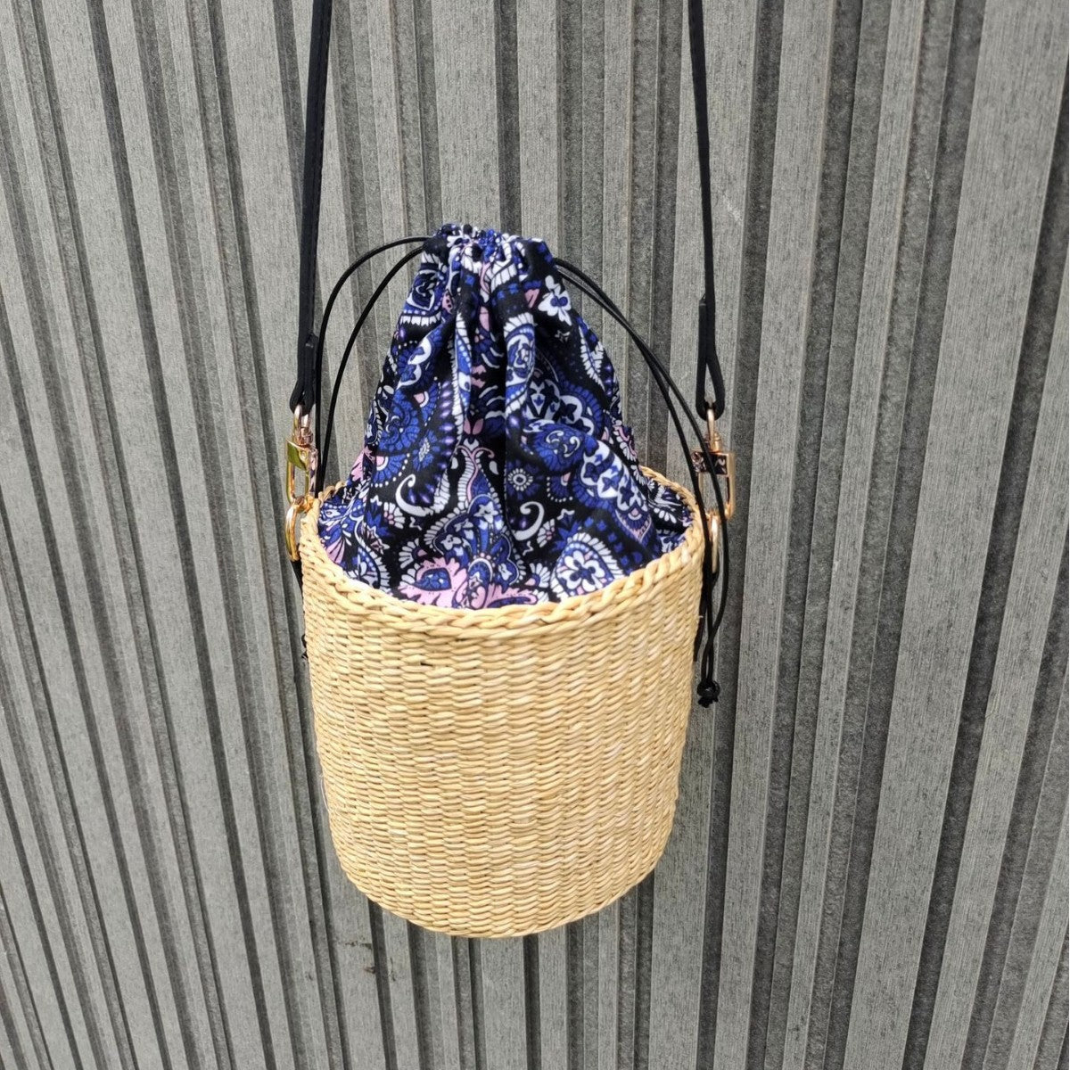 Bohemian Chic Geflochtene Korbtasche Brehn