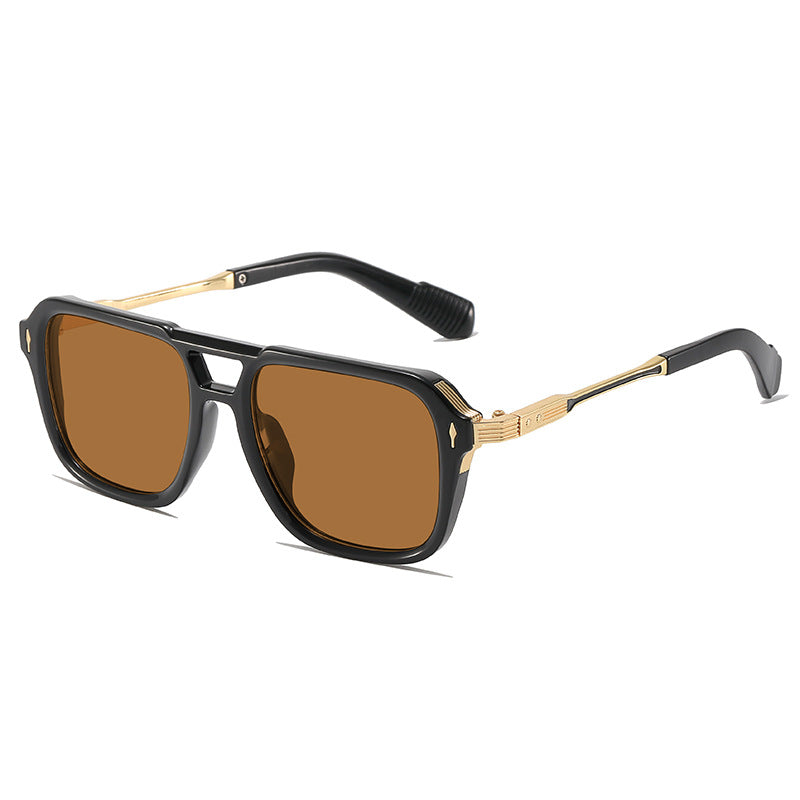 Bold Geometrischer Rahmen Sonnenbrille Brehn