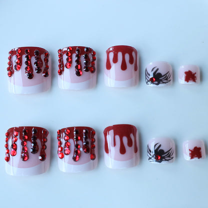 Halloween-Themen Dekorative Nagelkunst Set Brehn