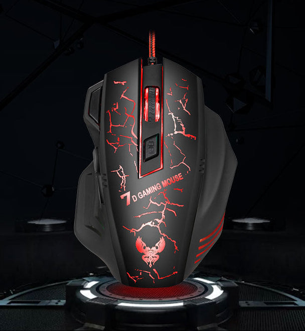 Hochpräzise Gaming-Maus mit einstellbarem DPI Brehn
