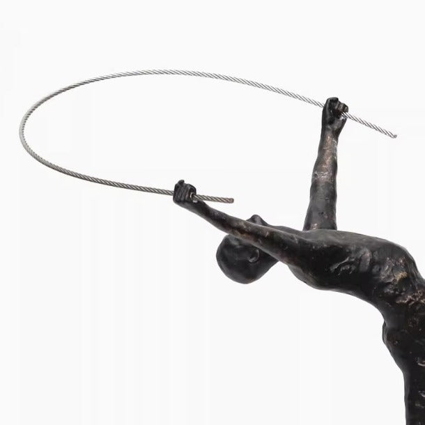 Abstrakte Kunstskulptur
