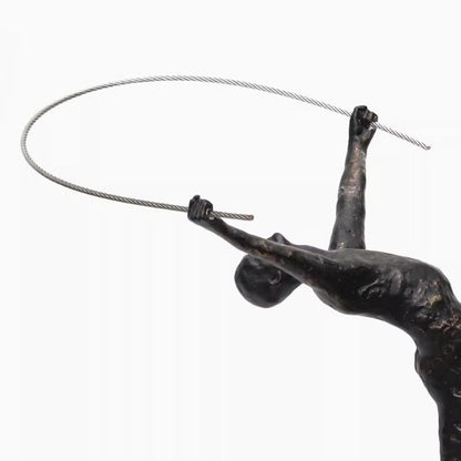 Abstrakte Kunstskulptur