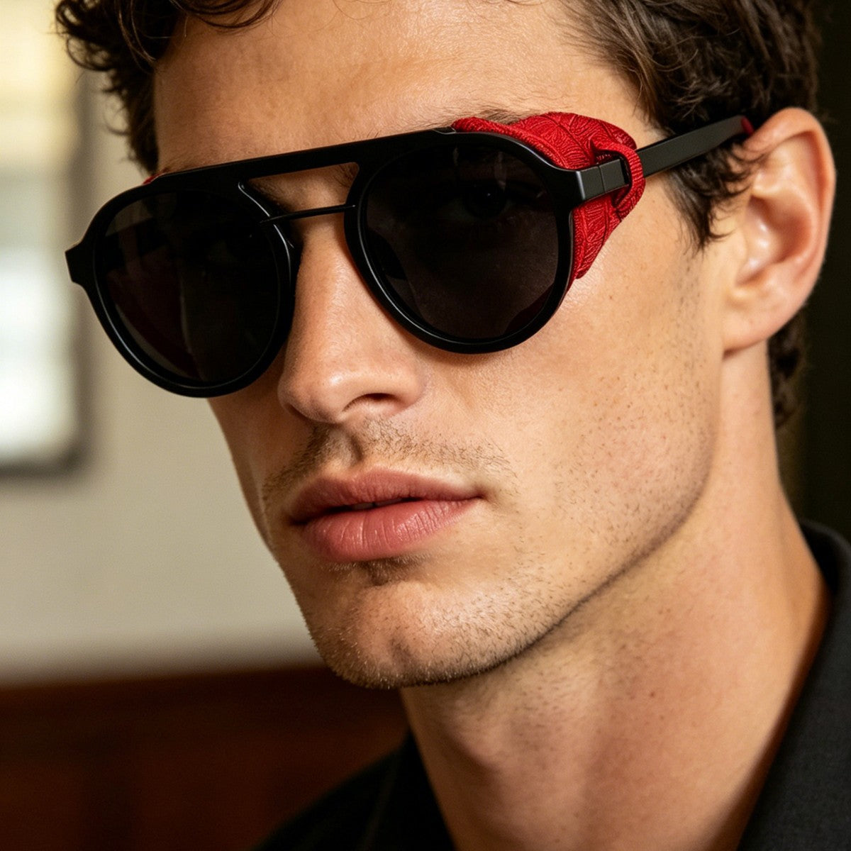 Damen stylische Sonnenbrille mit innovativem Schutzdesign Brehn
