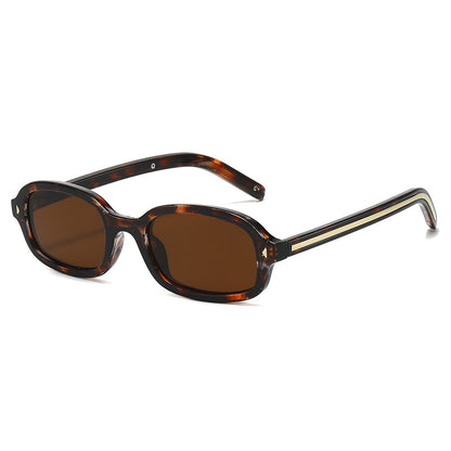 Retro-inspirierte rechteckige Sonnenbrille Brehn