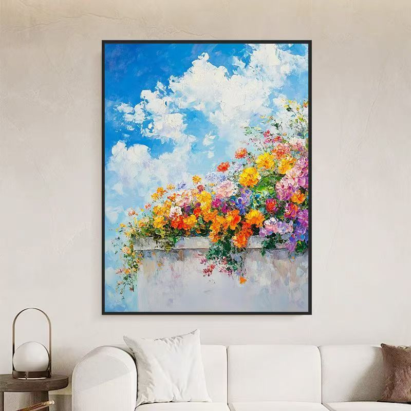 Florale Landschaft Wandkunst Brehn