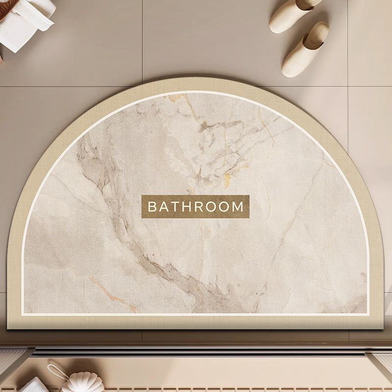 Elegante Marmor-Themen Badmatte Brehn