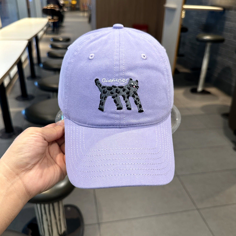 Damen Trendy Tiermuster Baseballkappe Brehn