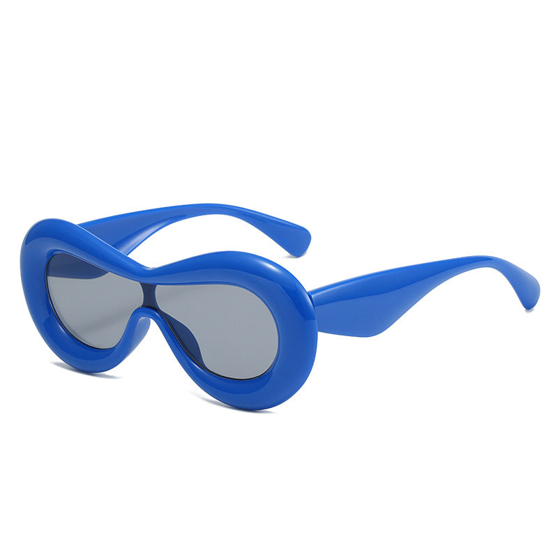 Damen futuristische Augenmaske Sonnenbrille Brehn