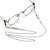 Elegante perlenverknüpfte Brillenband Brehn 1786692206