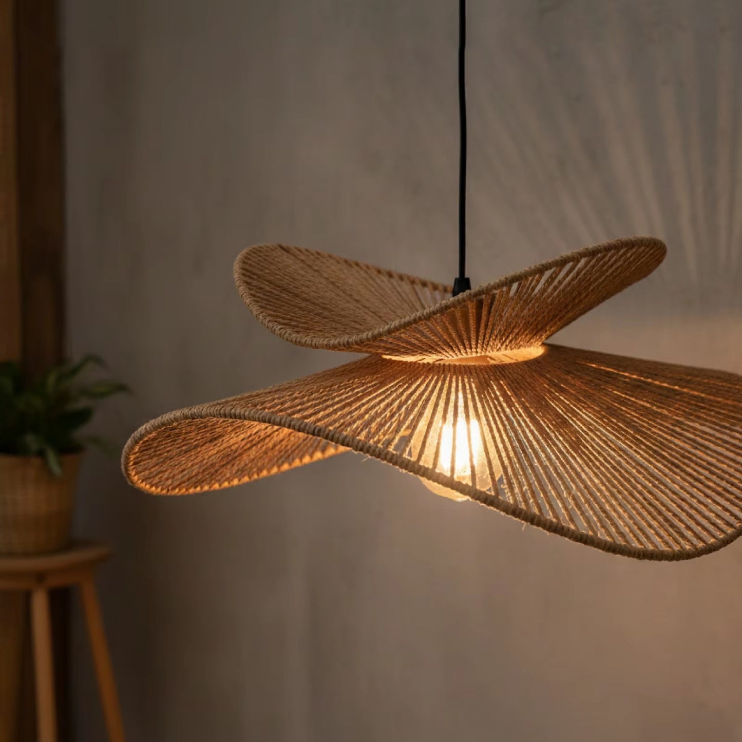 Designer-Rattan Stuhl Brehn