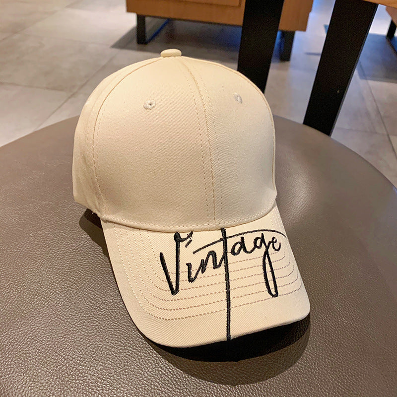 Vintage-Style Bestickte Baseballmütze