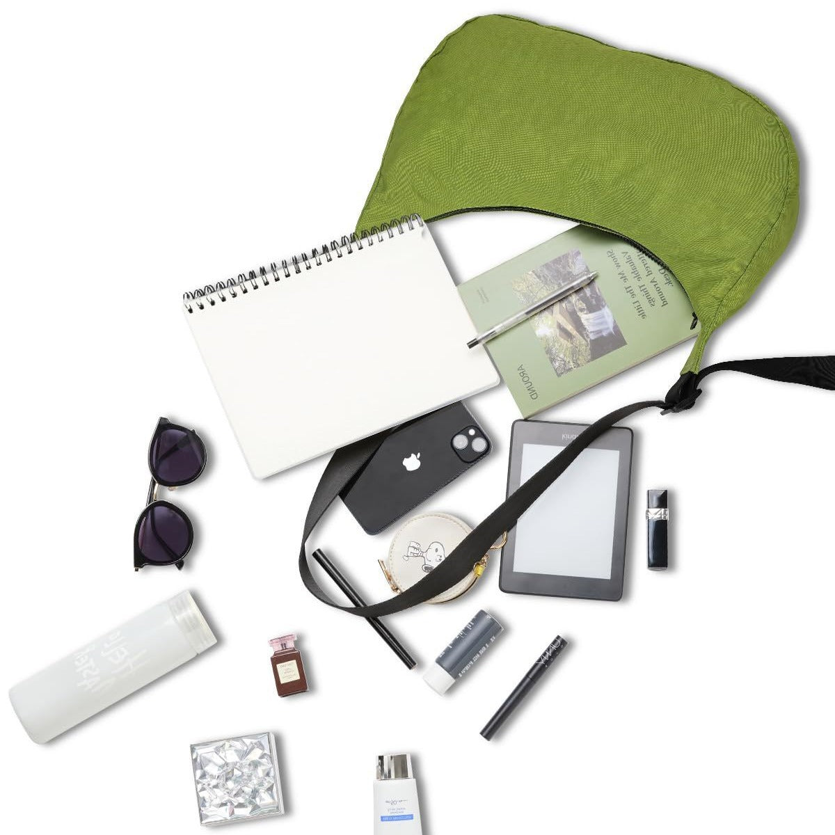Praktische Hobo-Bag mit Verstellbarem Schulterriemen Brehn