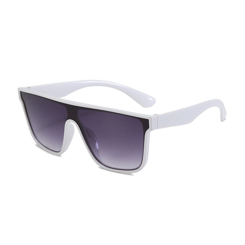 Damen Sportliche Sonnenbrille mit breitem Rahmen und polarisierenden Gläsern Brehn
