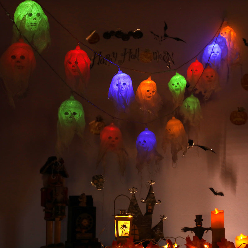Halloween Dekorative Lichterkette Brehn