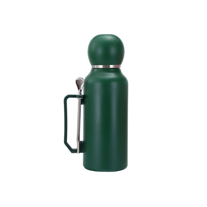 Damen isolierte Multifunktions-Trinkflasche mit integriertem Teesieb Brehn
