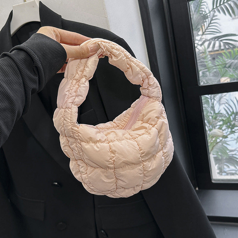 Gepolsterte Puffer-Handtasche