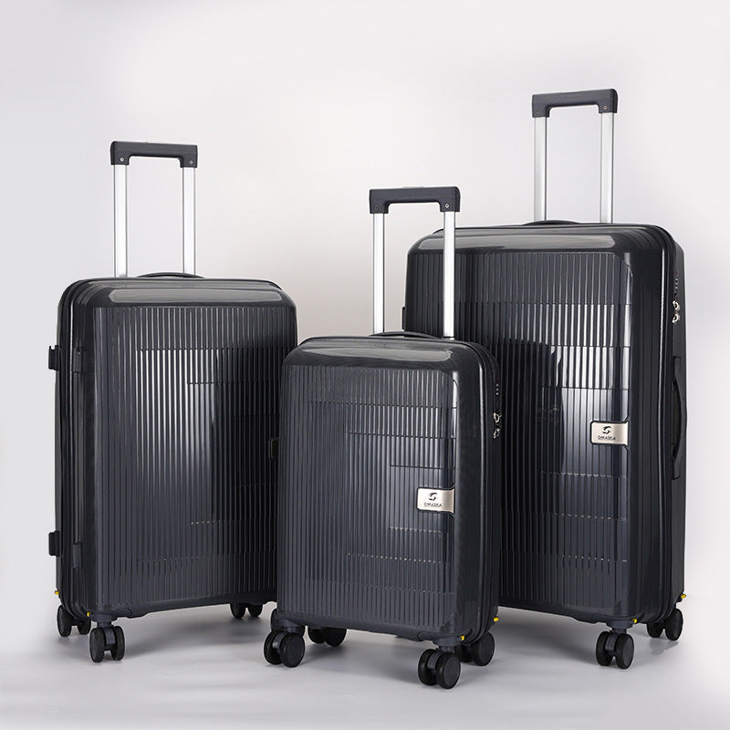 multi-size hardshell spinner Gepäckset mit teleskopischen Griffen und doppelten Spinner-Rädern Brehn