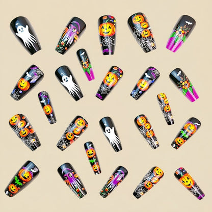 Halloween-Themen Nagelkunst Brehn