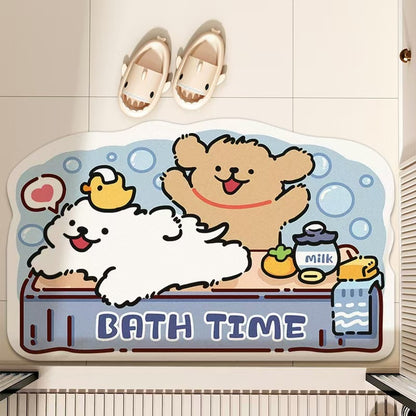 Cartoon Badmatte Brehn