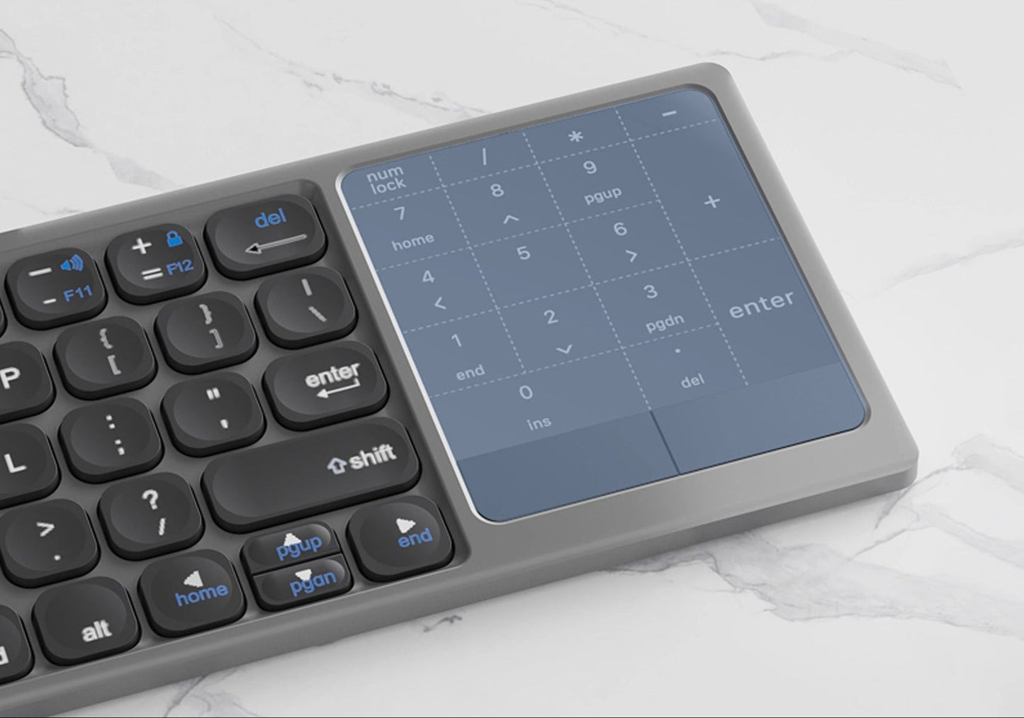 Tragbare Bluetooth-Falt-Tastatur Brehn