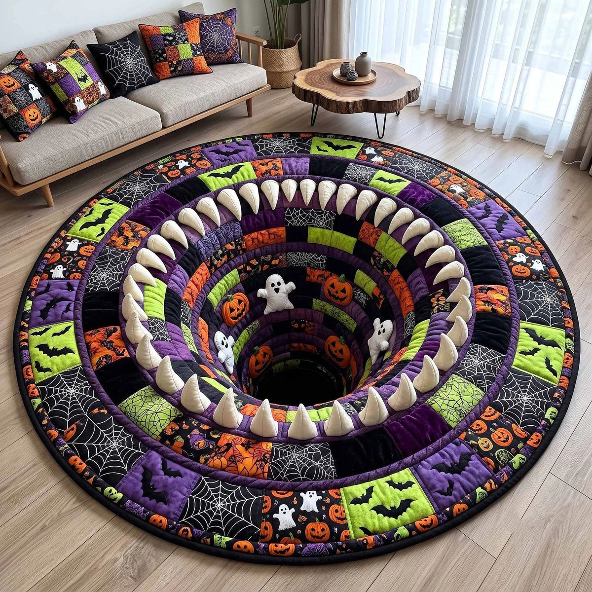 Halloween-Themen Runde Teppich