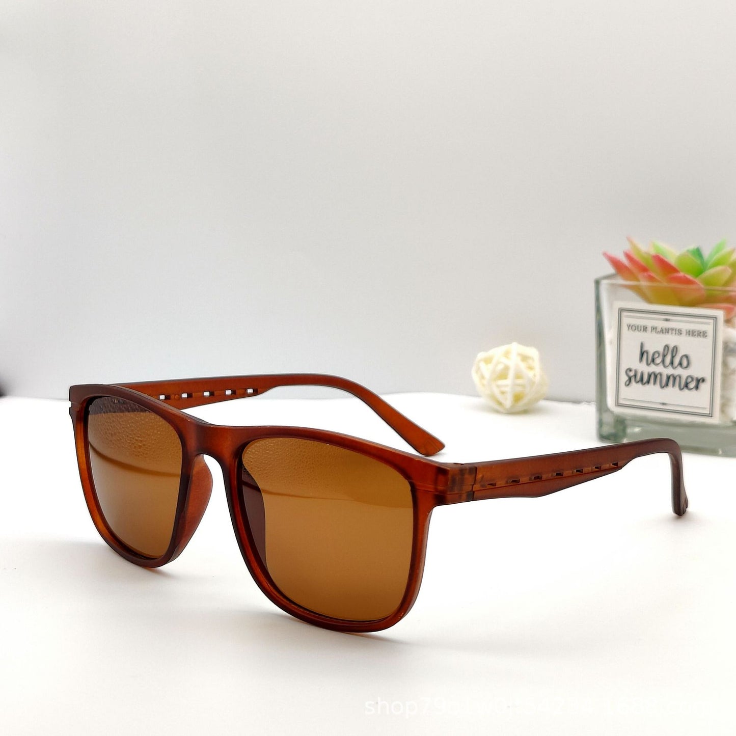 Herren stylische Sonnenbrille mit geschmeidigem Rahmen und polarized Gläsern Brehn