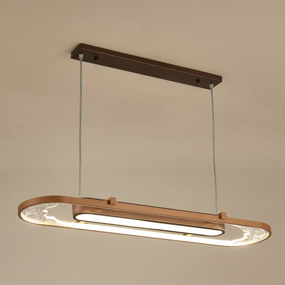 Moderne lineare Pendelleuchte