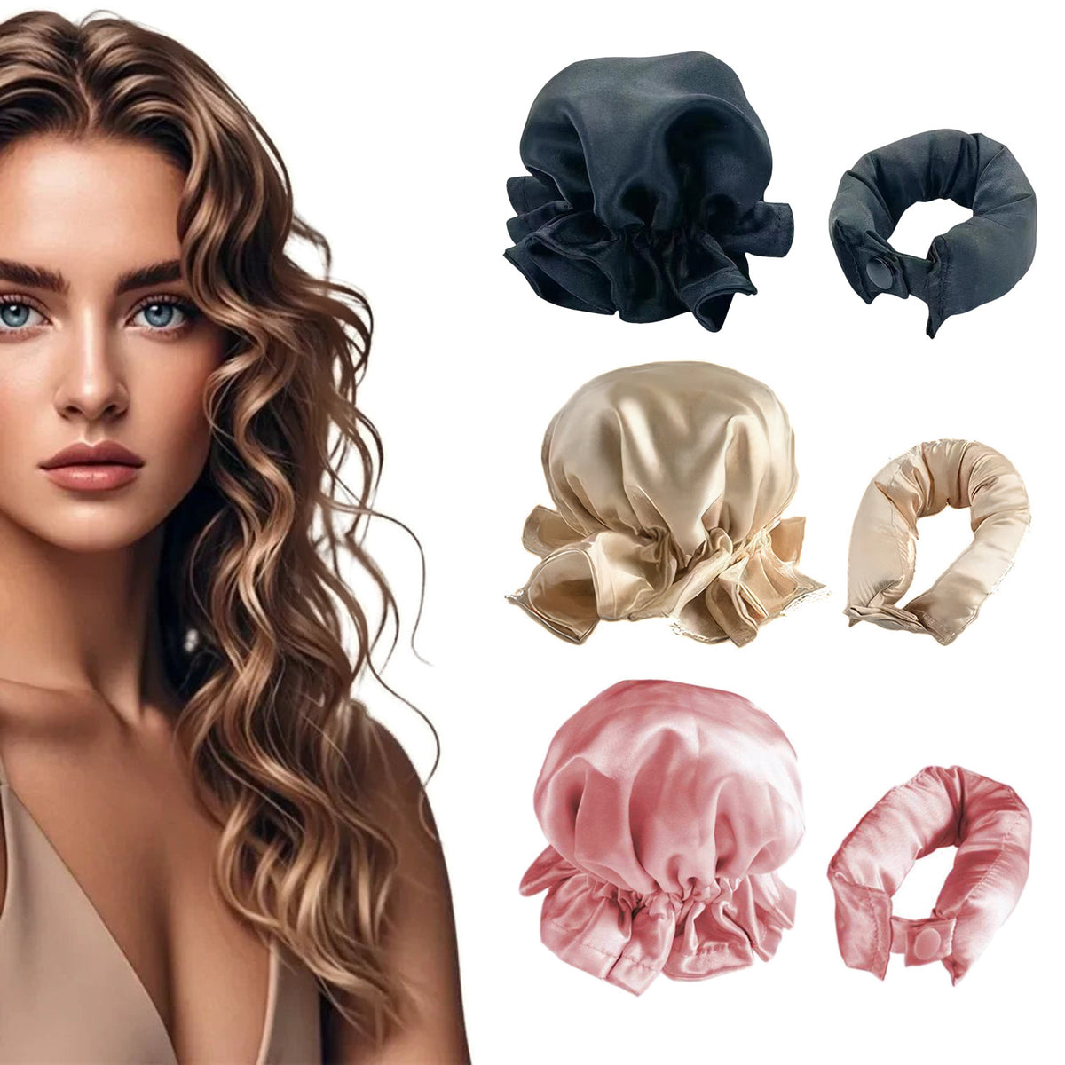 Seide Satin Haartuch