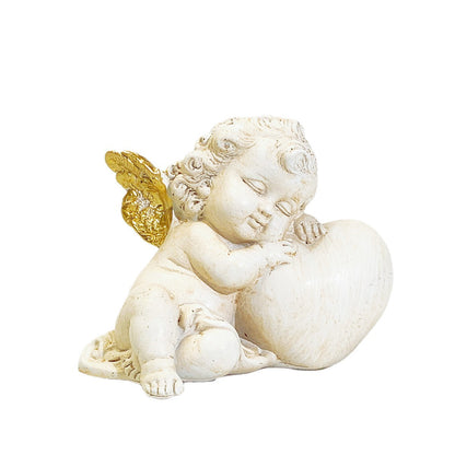 Charmante Engelfigur mit Herzmotiv Brehn