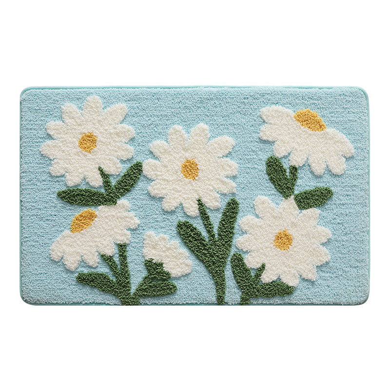 Vintage Floral Badematte Brehn