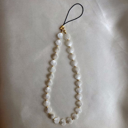 Elegante Muschelperlen-Halskette Brehn