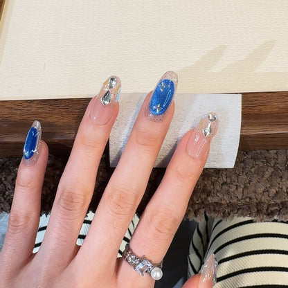 Künstlerische Gel-Nagelverlängerungen Brehn