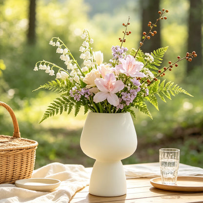 Zeitgenössischer Keramikblumentopf Brehn