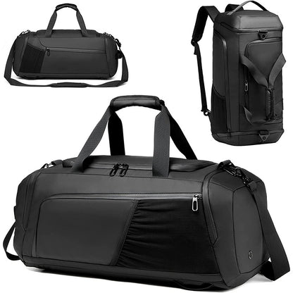 Multi-Compartment Reise Sport Duffel Bag Brehn