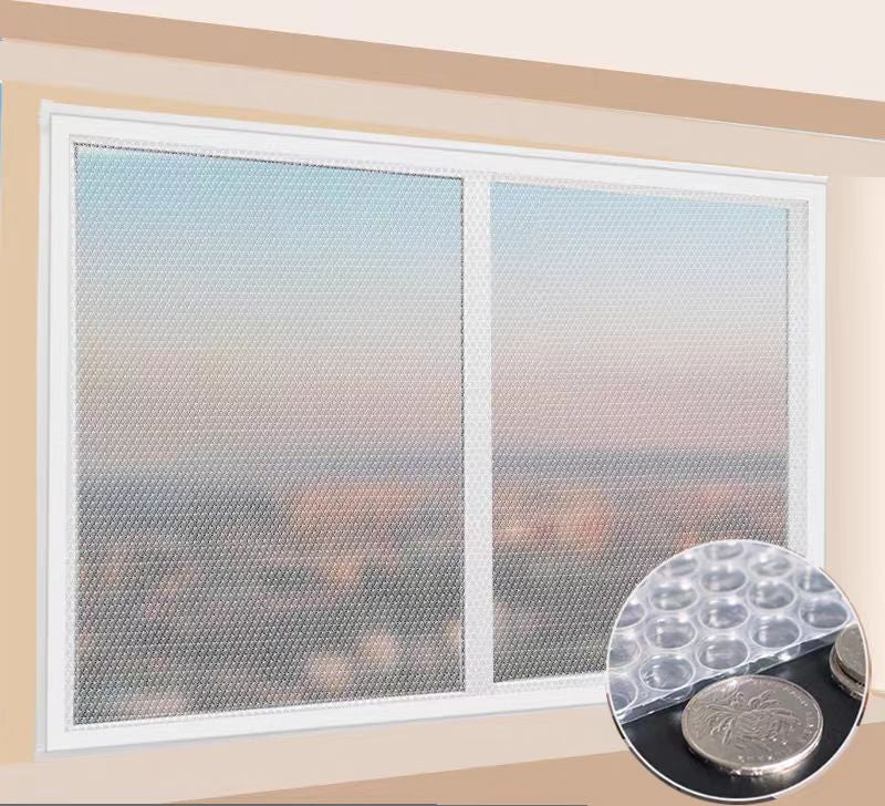 Schutz Bubble Fensterfolie Brehn