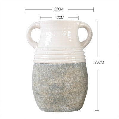 Dekorative und moderne Keramikvase Brehn