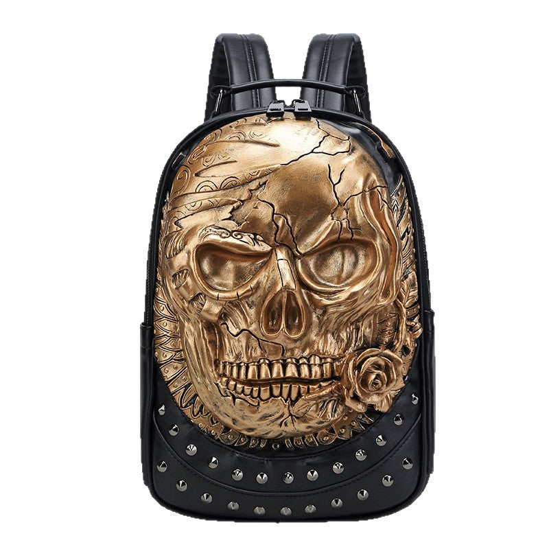 Stylischer Rucksack mit Totenkopf-Design Brehn