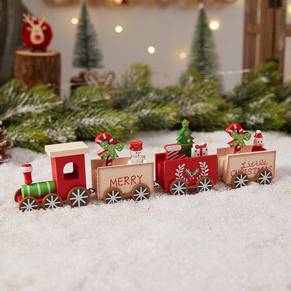 Dekoratives Weihnachtszug-Set Brehn