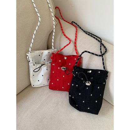 Lässige Mini Schultertasche
