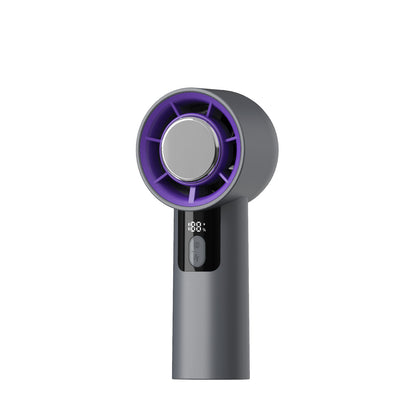 Unisex Tragbarer USB-Lüfter mit digitalem Display Brehn