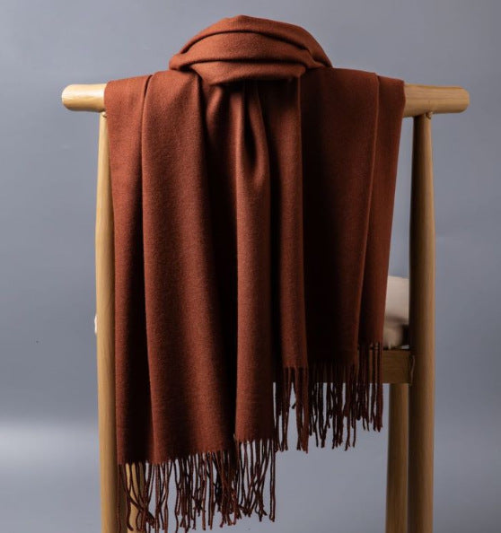 Luxuriöse Cashmere-Mischung Wurfdecke