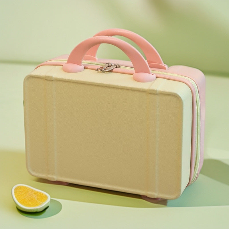 kompakte Hartschalen-Kosmetik- und Reise-Beauty-Box mit doppelten Obergriffen Brehn