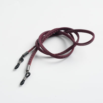 Stylischer Leder-Brillenhalter Brehn