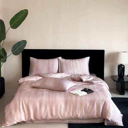 Elegantes Satin-Bettwäsche-Set mit seidig-glänzender Oberfläche und atmungsaktiver Füllung Brehn
