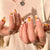Kreative Nagelkunst mit geometrischen Designs Brehn