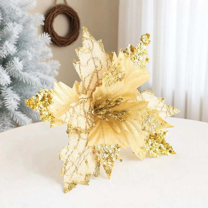 Glamouröse Weihnachtsblüten-Dekoration Brehn