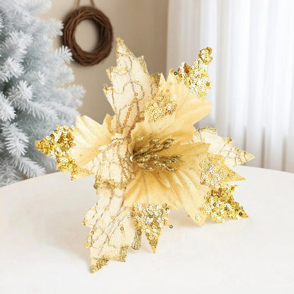 Glamouröse Weihnachtsblüten-Dekoration Brehn
