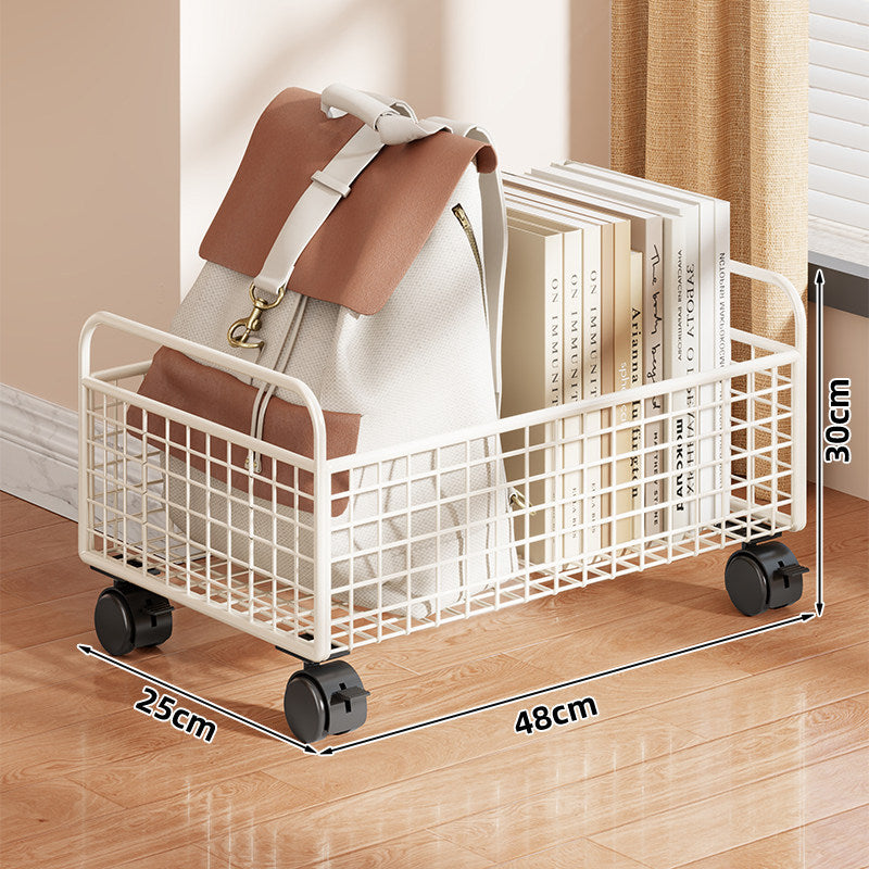Kompakter vertikaler Drahtgitter-Desktop-Organizer-Regal