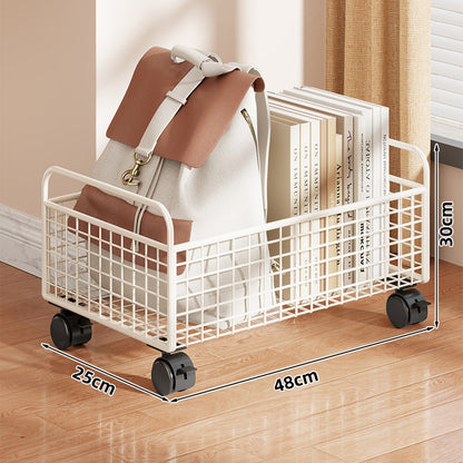Kompakter vertikaler Drahtgitter-Desktop-Organizer-Regal