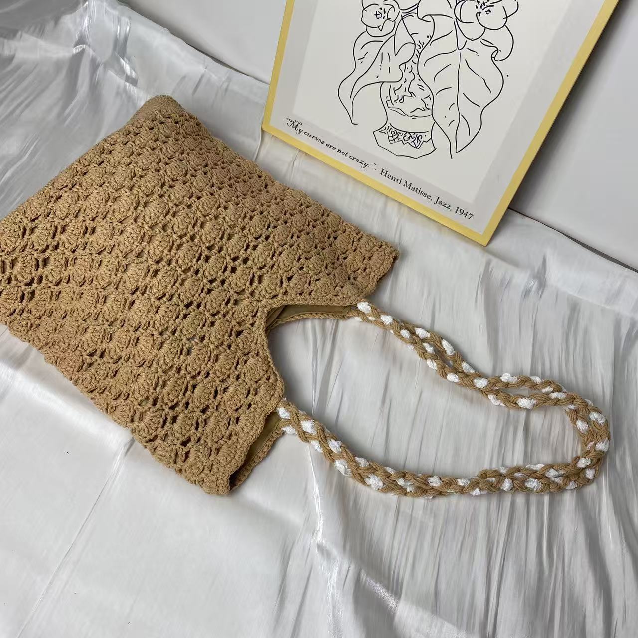 Handgeknüpfte Tote Bag Brehn